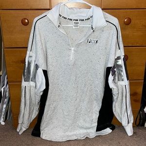 Pink Oversized Collared Jacket